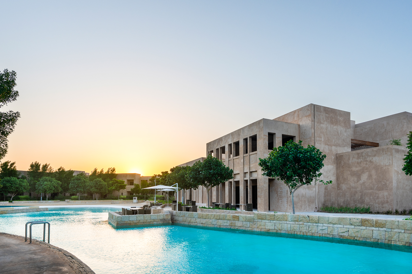 Desert landscape at Zulal